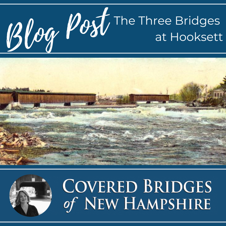 The Three Bridges at Hooksett Covered Bridges of New Hampshire