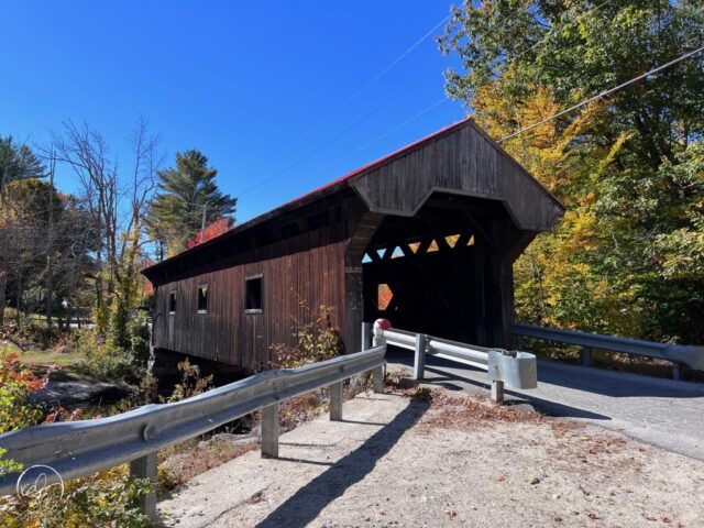 Waterloo Covered Bridge, Warner, New Hampshire, 2022