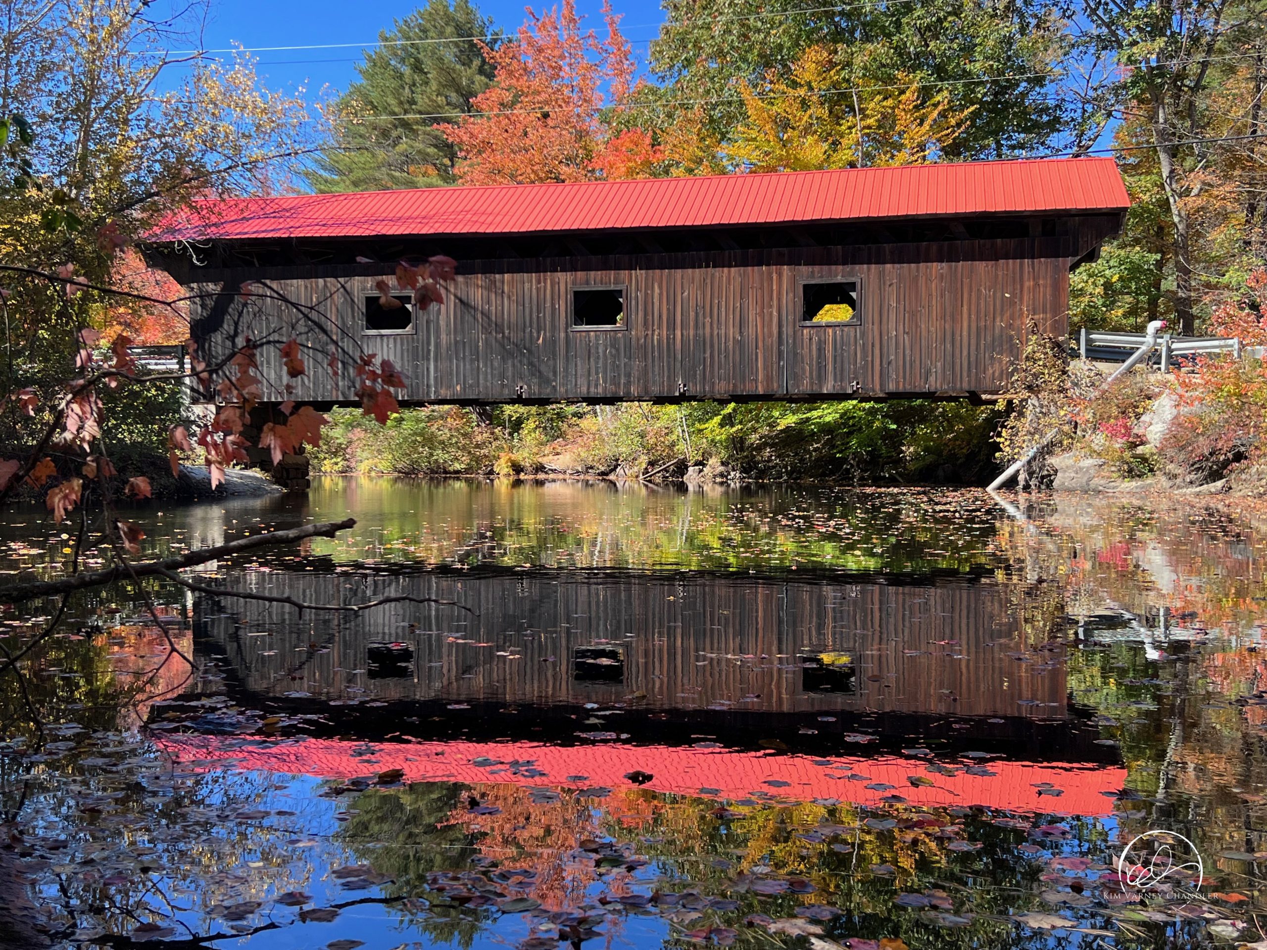Waterloo Covered Bridge, Warner, New Hampshire, 2024
