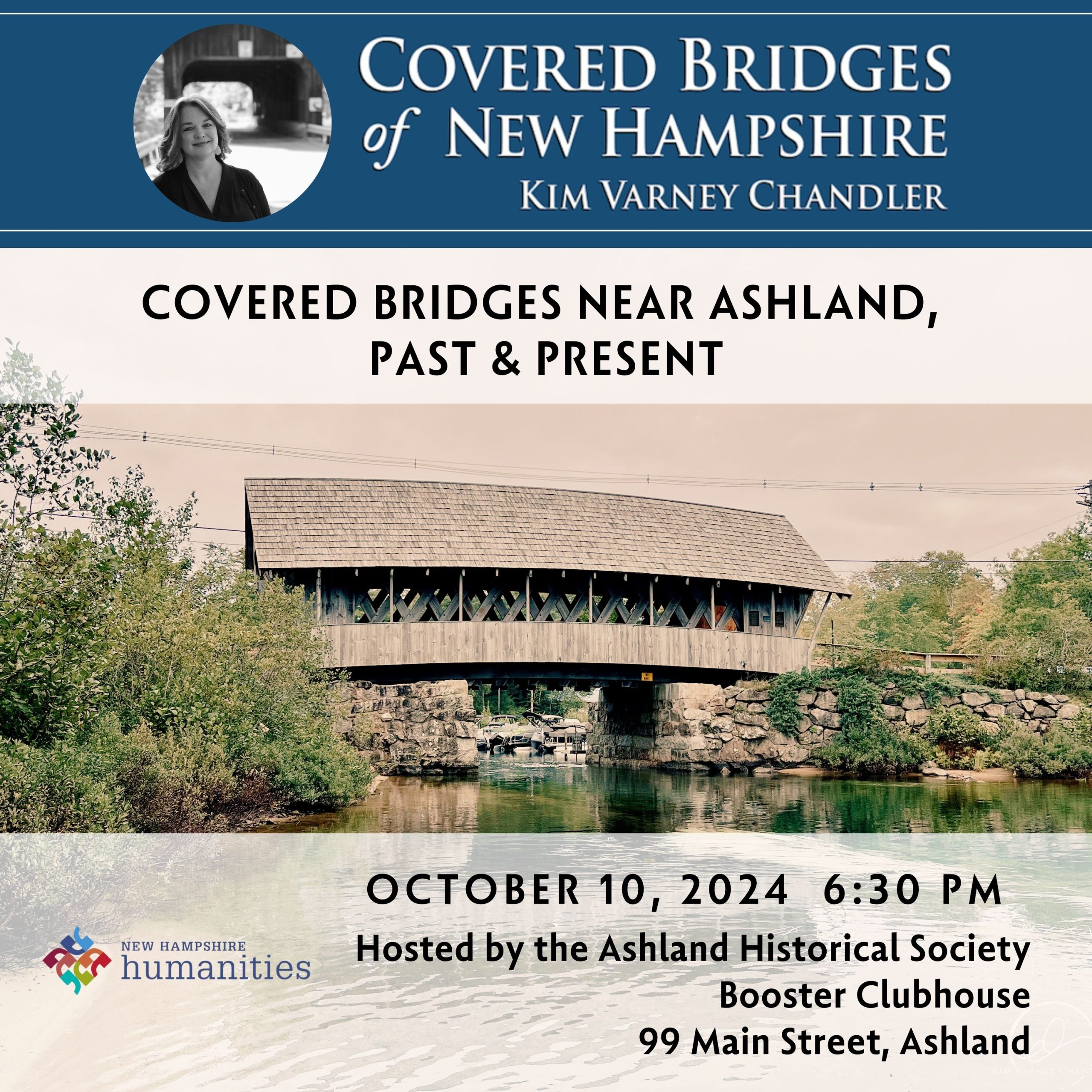 Ashland Historical Society Program on Covered Bridges of New Hampshire