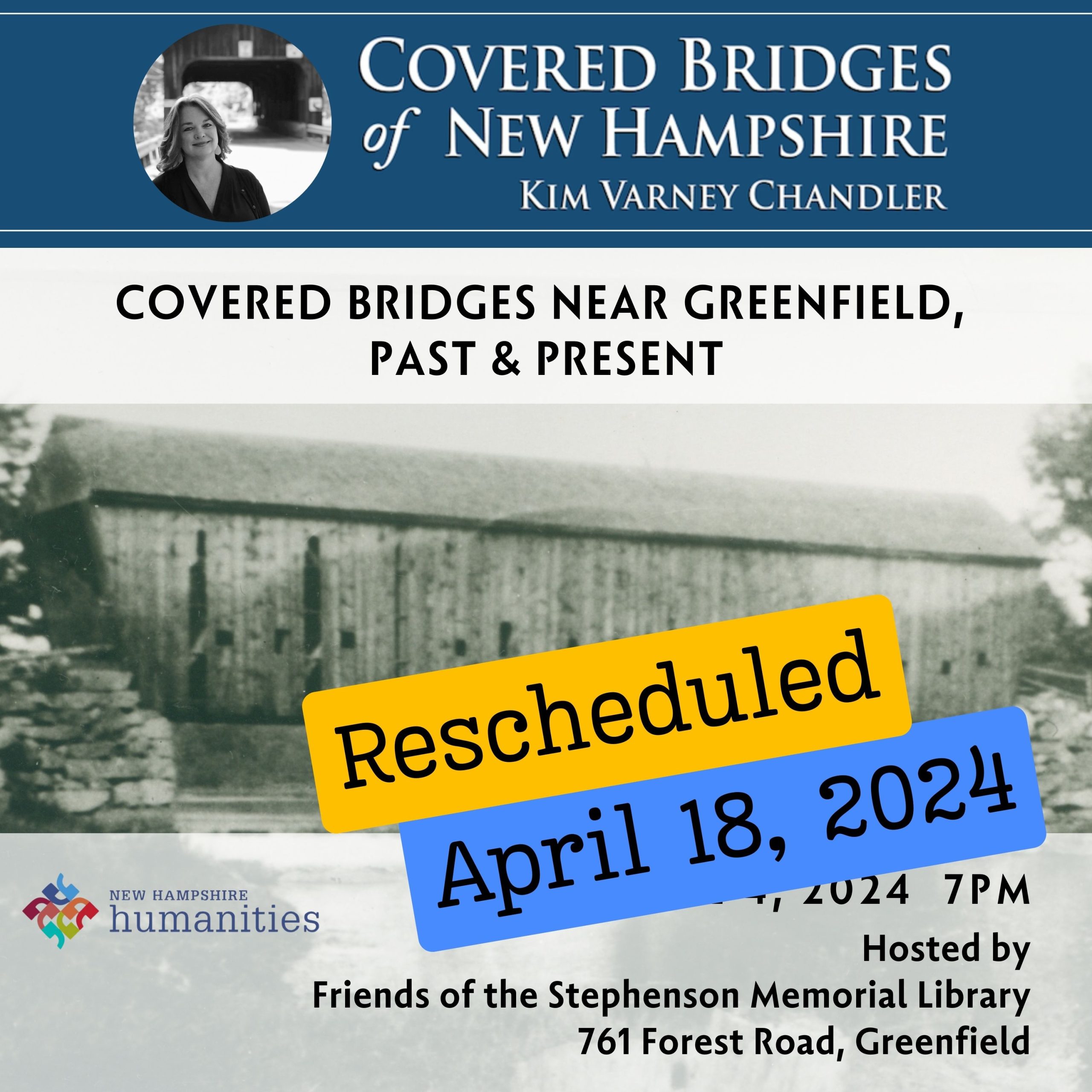 Greenfield Library Program on Covered Bridges of New Hampshire Greenfield Library Program on Covered Bridges of New Hampshire