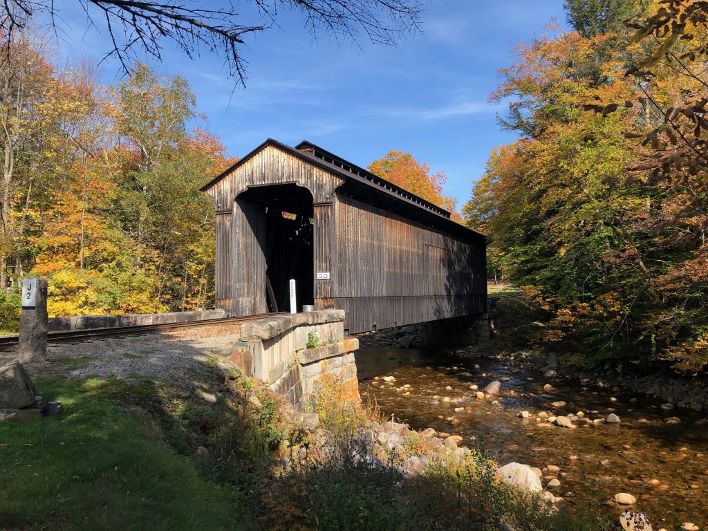 Clarks Bridge, Lincoln, New Hampshire. Photo by Kim Varney Chandler.