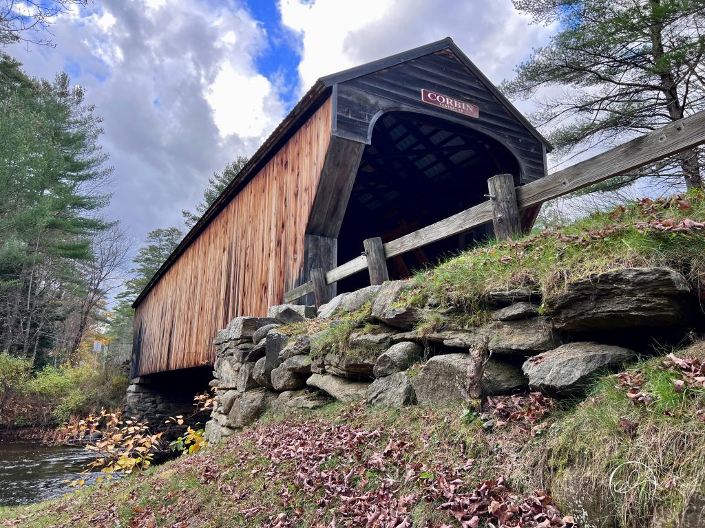 Corbin Bridge, Newport, New Hampshire. Photo by Kim Varney Chandler.