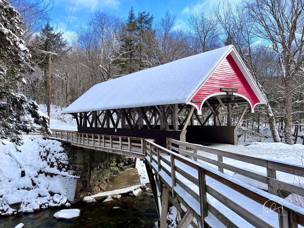 Flume Bridge, New Hampshire. Photo by Kim Varney Chandler.