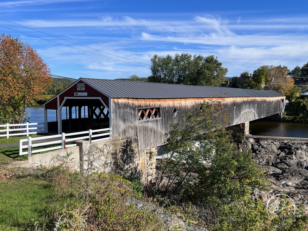 Haverhill Bath Bridge, New Hampshire. Photo by Kim Varney Chandler.