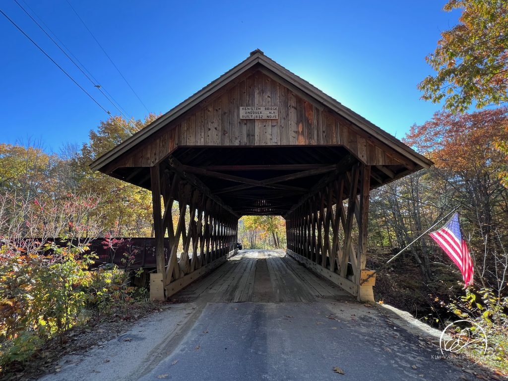 Keniston Bridge, Andover, New Hampshire. Photo by Kim Varney Chandler.