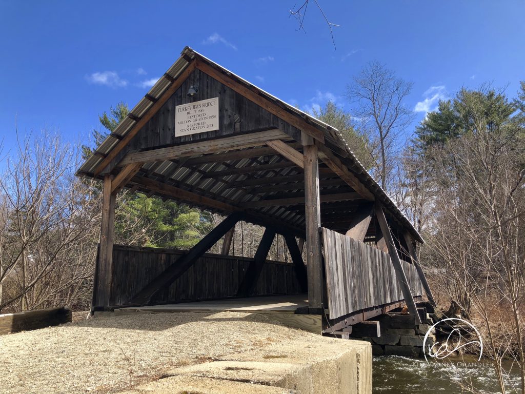 Turkey Jim's Bridge, Campton, New Hampshire. Photo by Kim Varney Chandler.