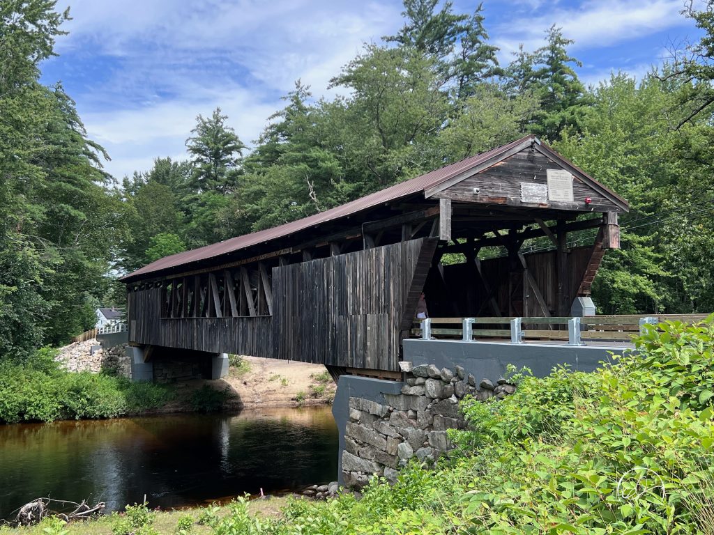 Whittier Bridge, Ossipee, New Hampshire. Photo by Kim Varney Chandler.
