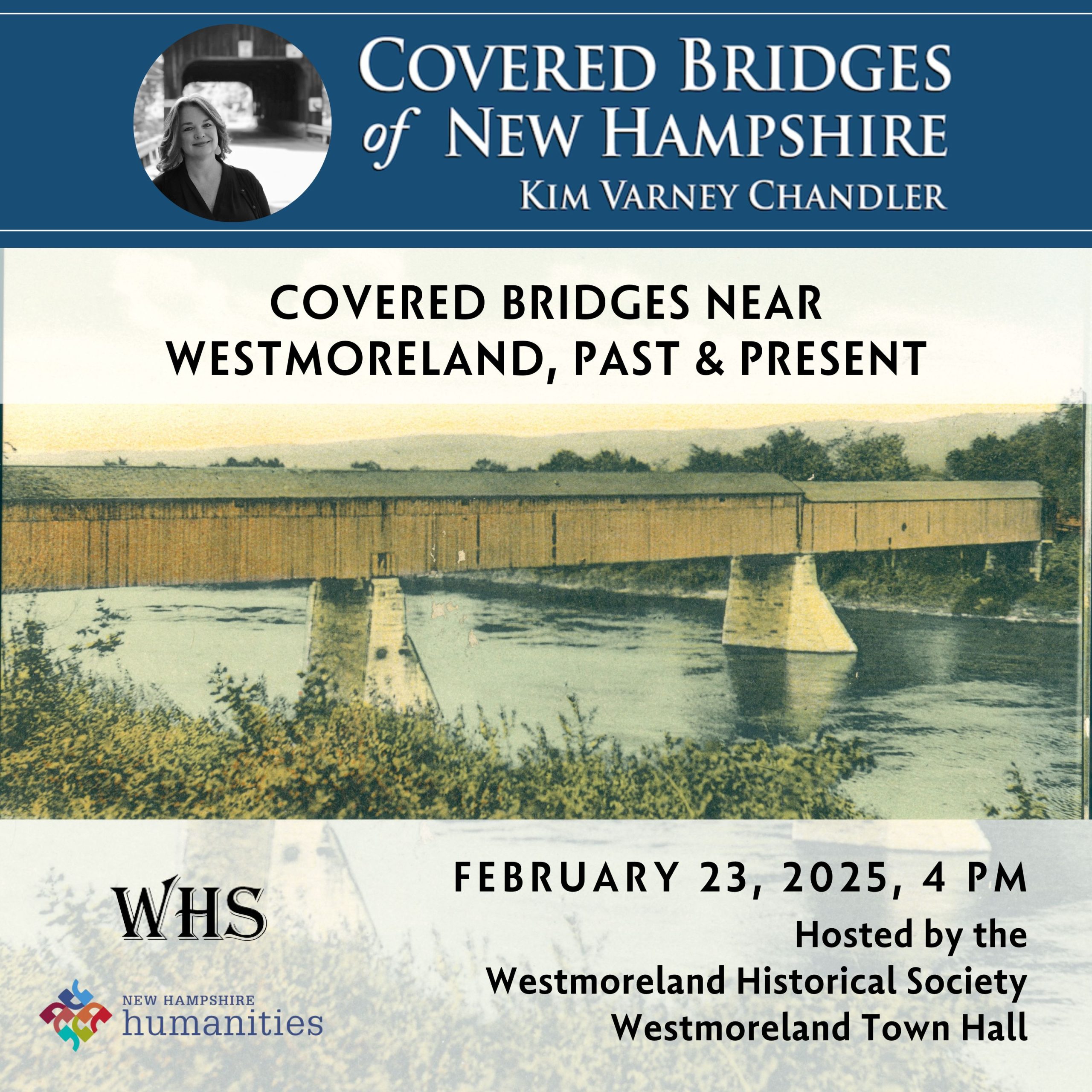 Westmoreland Historical Society Program on Covered Bridges of New Hampshire