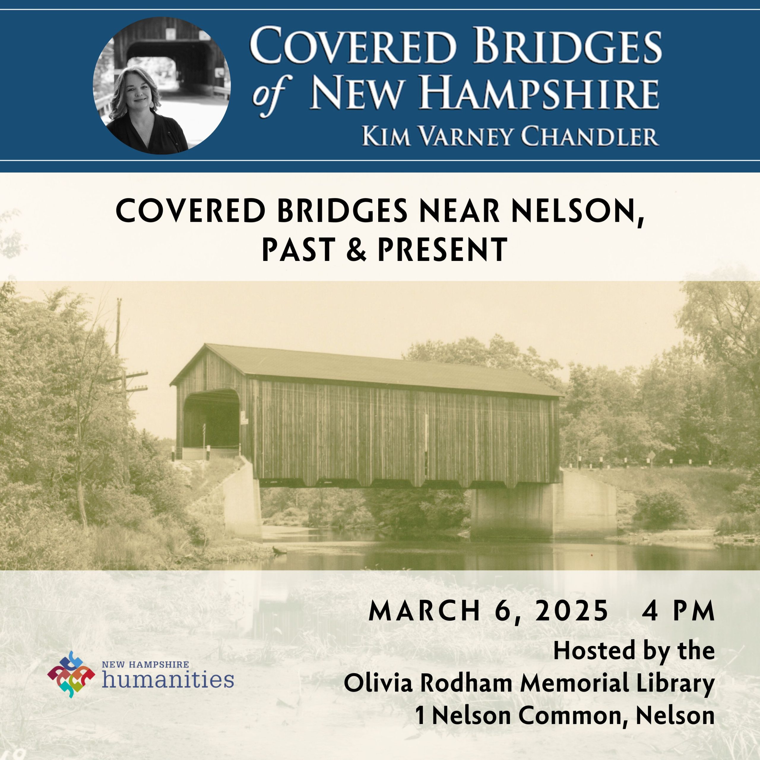 Nelson Library Program on Covered Bridges of New Hampshire