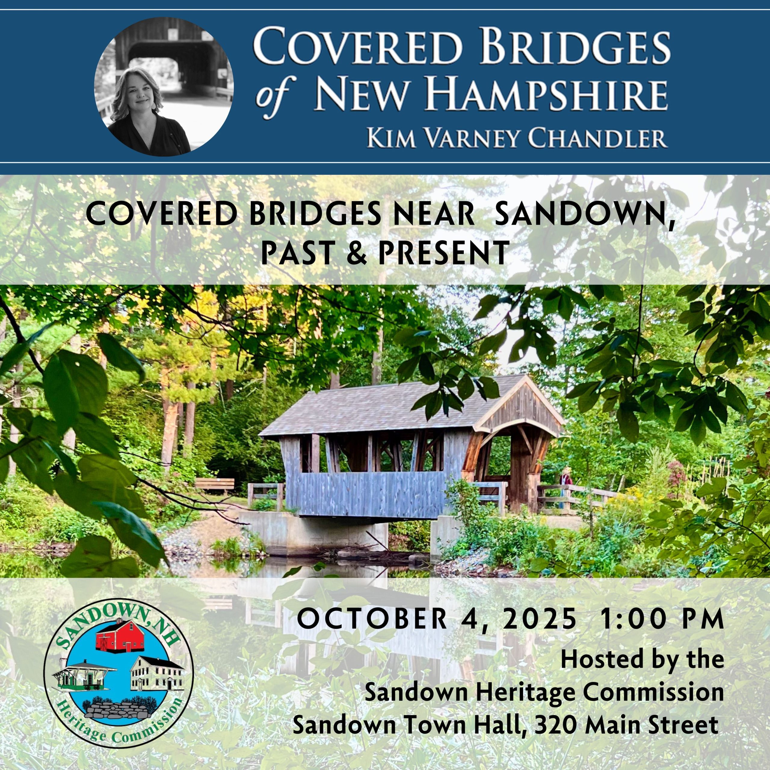 Sandown Heritage Commission Program on Covered Bridges of New Hampshire