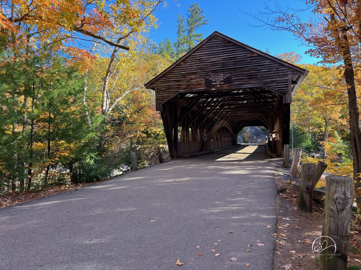 Albany Bridge, Albany, New Hampshire. Photo by Kim Varney Chandler.