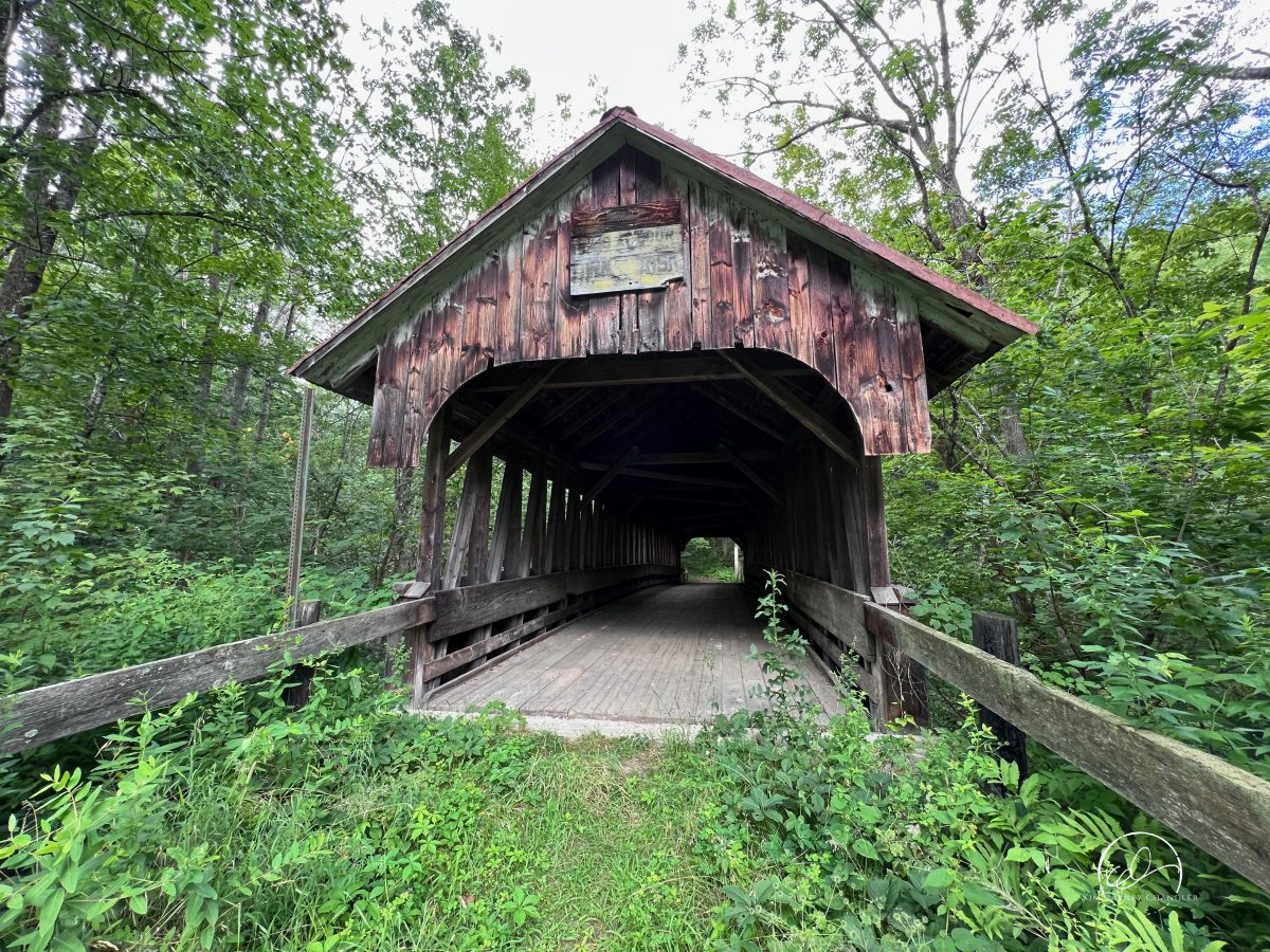 Blacksmith Shop Bridge, Cornish, New Hampshire. Photo by Kim Varney Chandler.