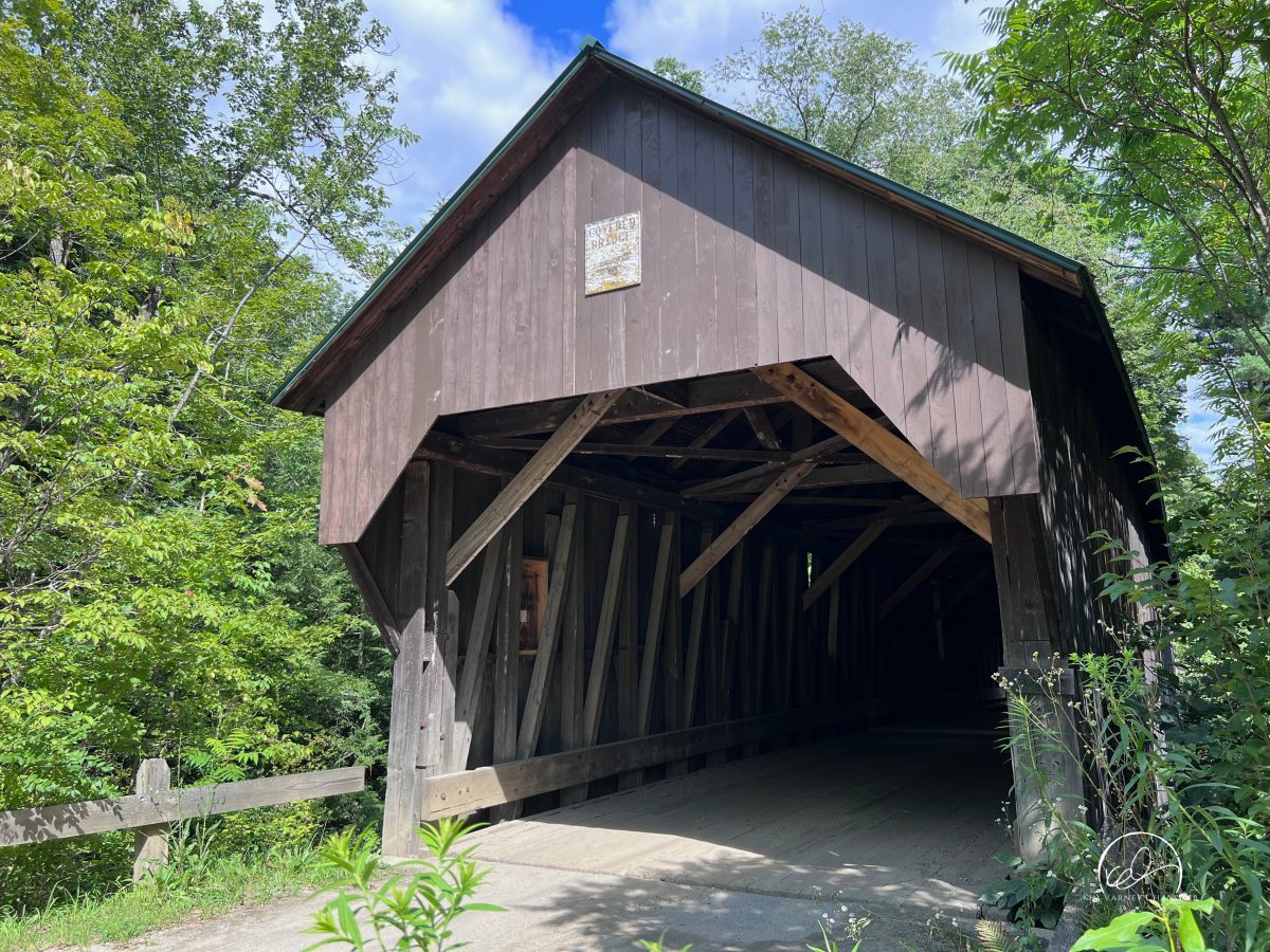 Blow-Me-Down Bridge, Cornish, New Hampshire. Photo by Kim Varney Chandler.
