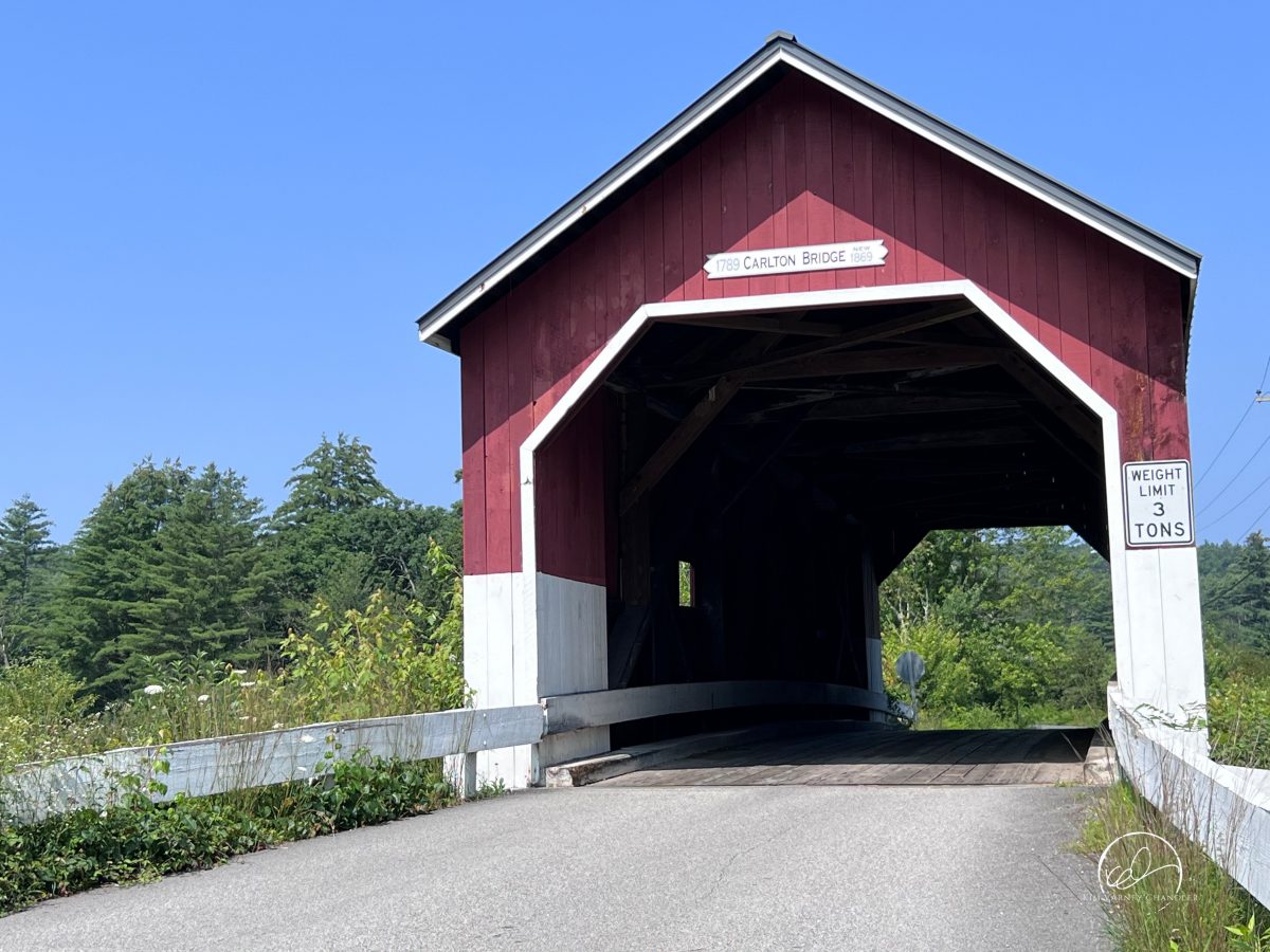Carlton Bridge, Swanzey, New Hampshire. Photo by Kim Varney Chandler.