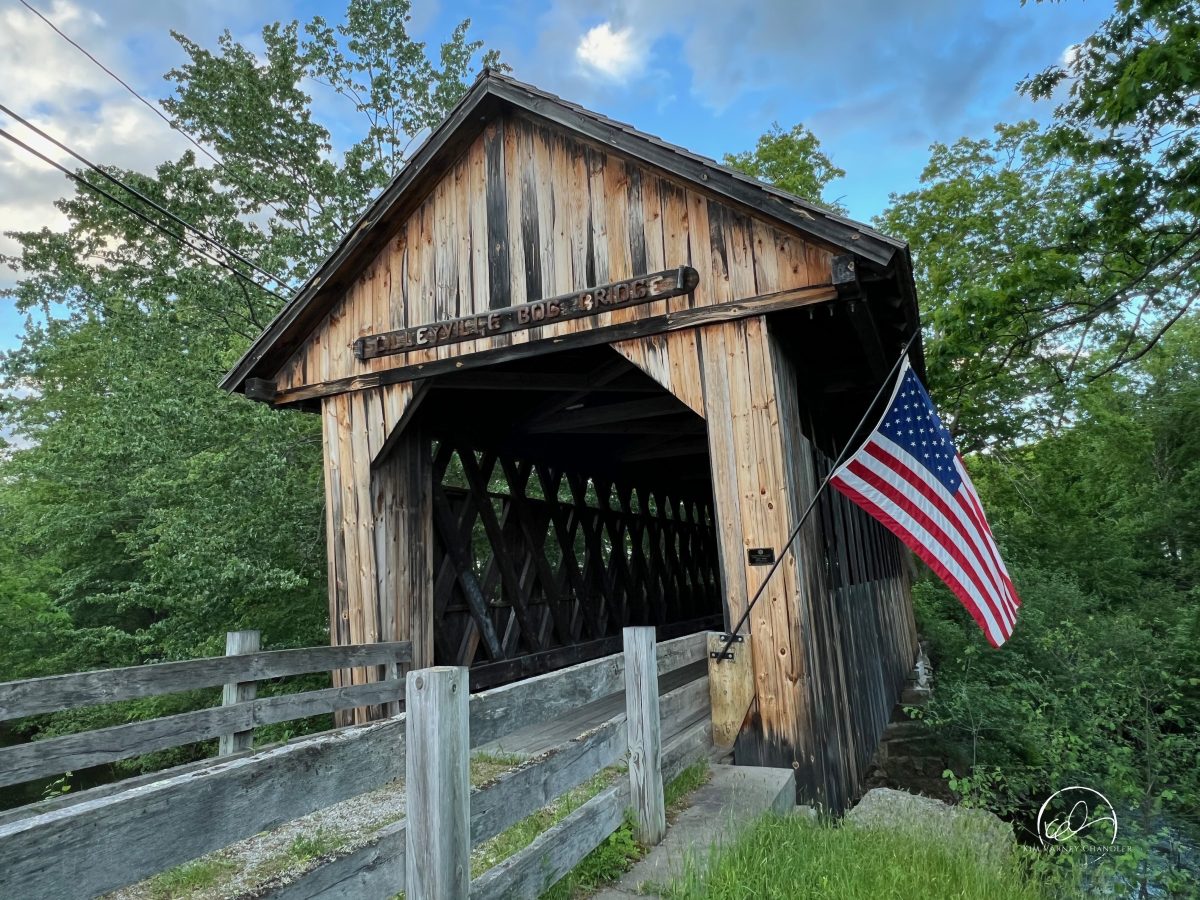 Cilleyville-Bog Bridge, Andover, New Hampshire. Photo by Kim Varney Chandler.