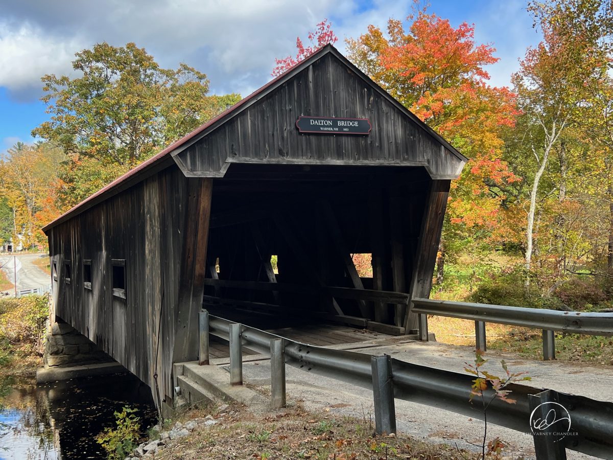 Dalton Bridge, Warner, New Hampshire. Photo by Kim Varney Chandler.