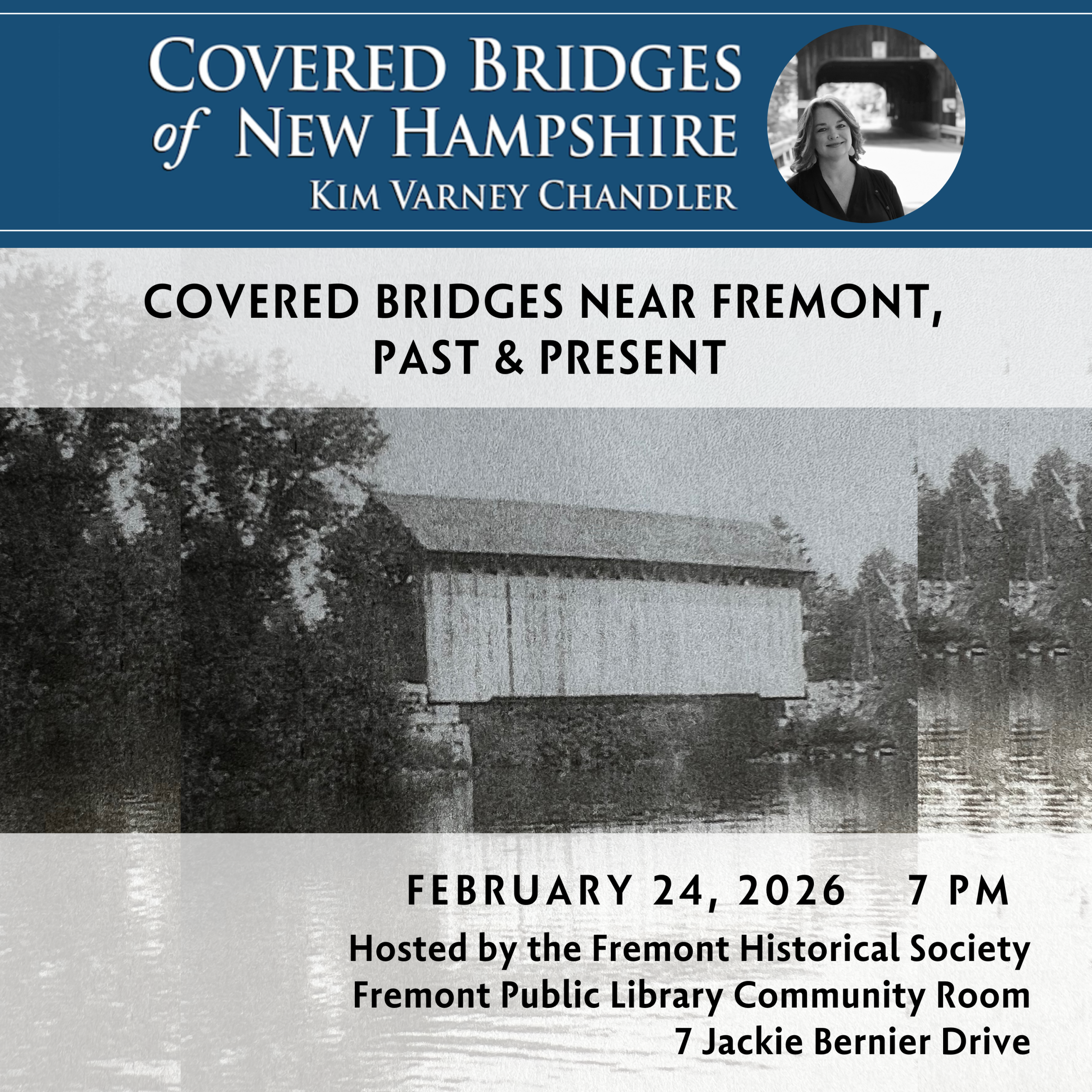 Fremont Historical Society Program on Covered Bridges of New Hampshire