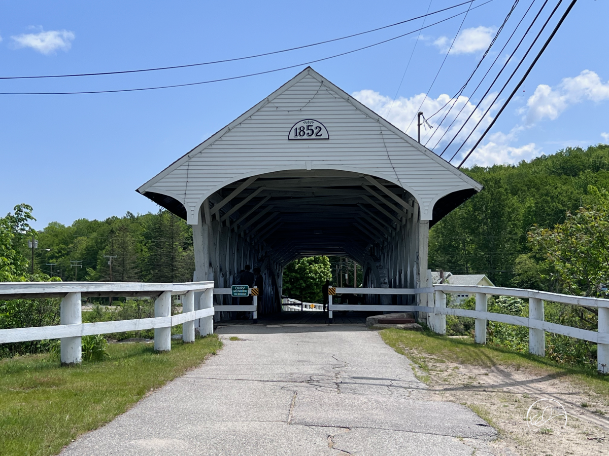 Groveton Bridge, Northumberland, New Hampshire. Photo by Kim Varney Chandler.