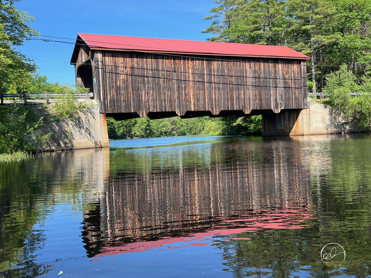 Hancock Greenfield Bridge, New Hampshire. Photo by Kim Varney Chandler.
