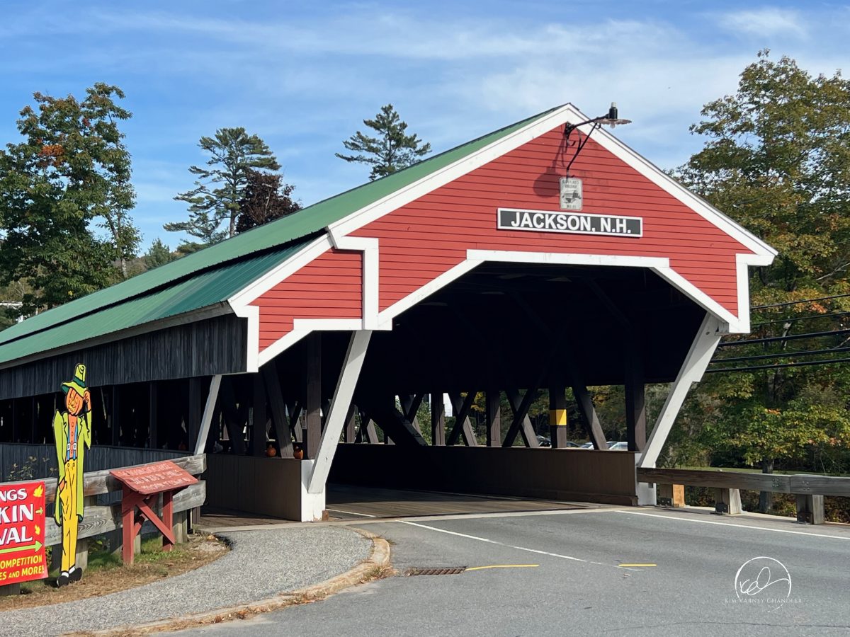 Jackson Bridge, Jackson, New Hampshire. Photo by Kim Varney Chandler.