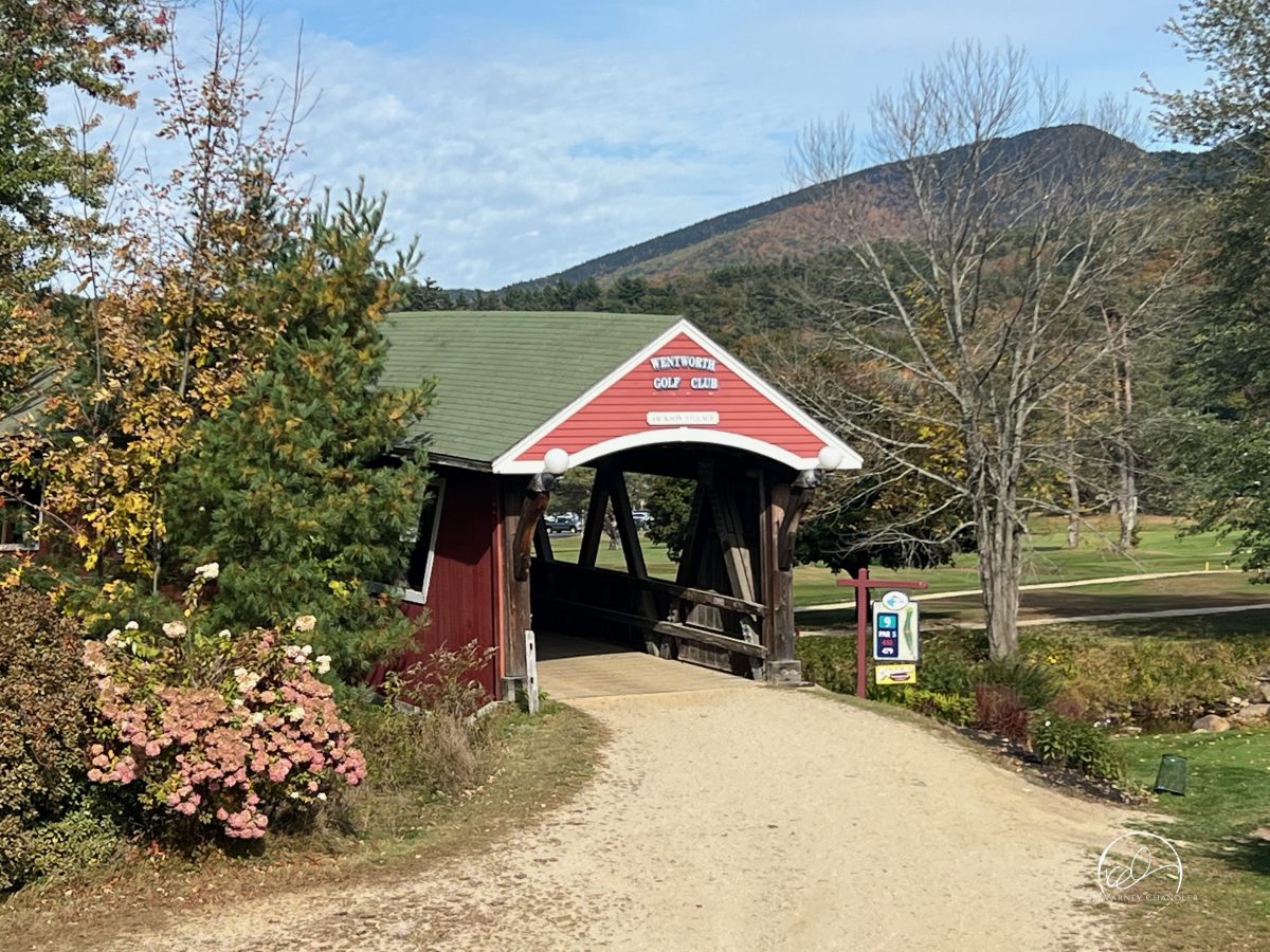 Wentworth Country Club Bridge, Jackson, New Hampshire. Photo by Kim Varney Chandler.