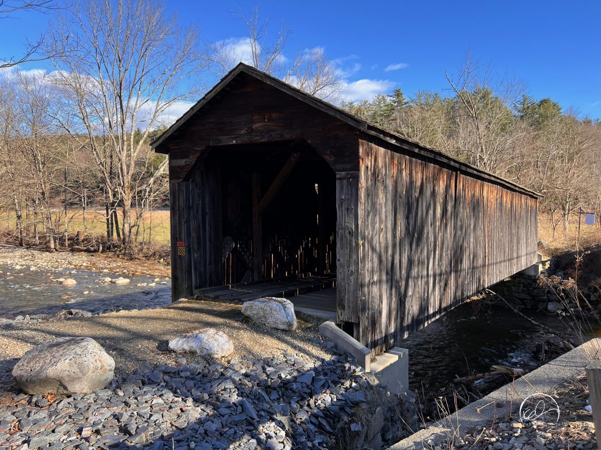 McDermott Bridge, Langdon, New Hampshire. Photo by Kim Varney Chandler.
