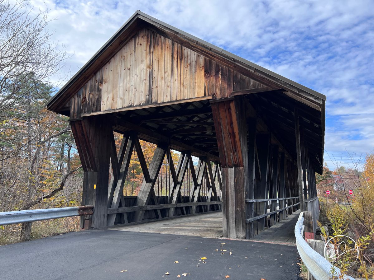 Packard Hill Bridge, Lebanon, New Hampshire. Photo by Kim Varney Chandler.