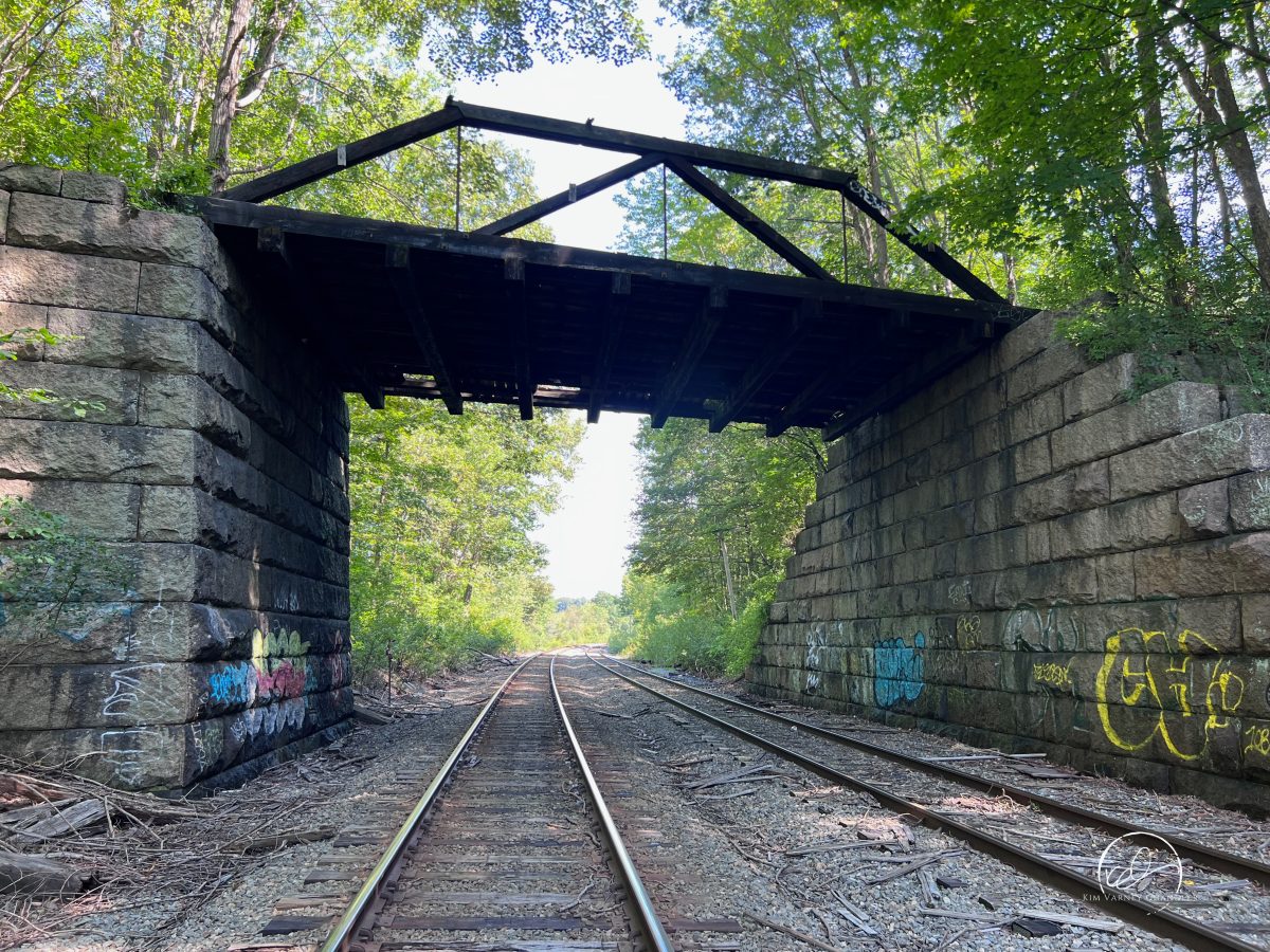 Rollins Farm Bridge, Rollinsford, New Hampshire. Photo by Kim Varney Chandler.