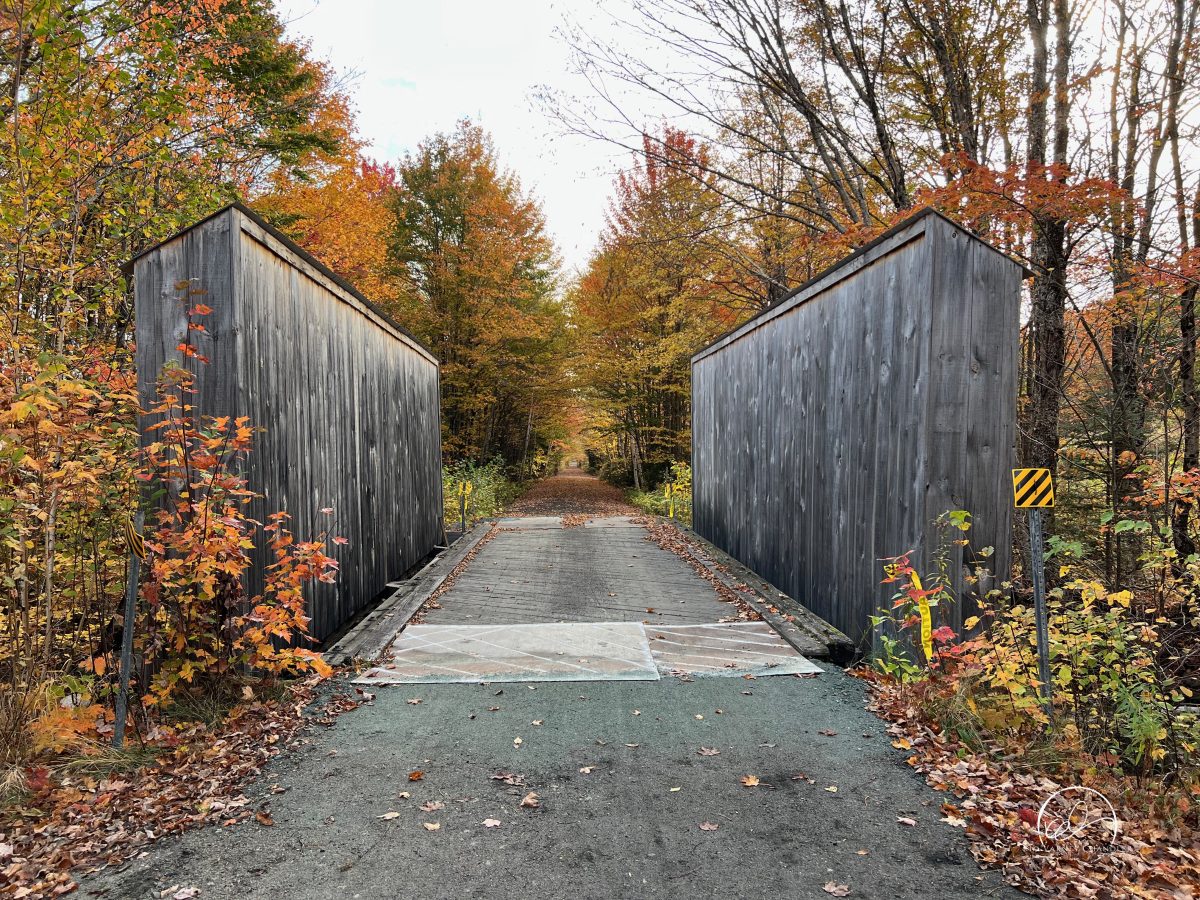 Snyder Brook Bridge, Randolph, New Hampshire. Photo by Kim Varney Chandler.