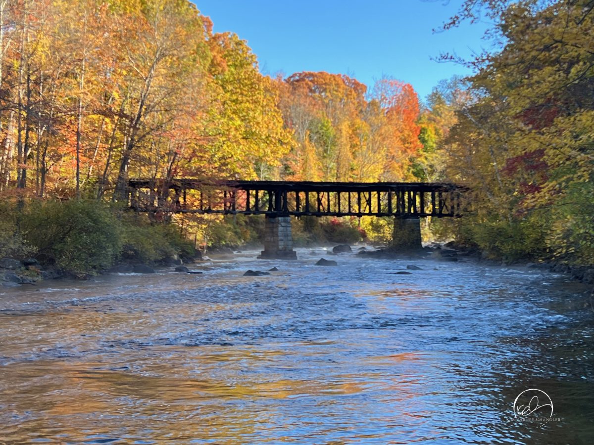 Sulphite Bridge, Franklin, New Hampshire. Photo by Kim Varney Chandler.
