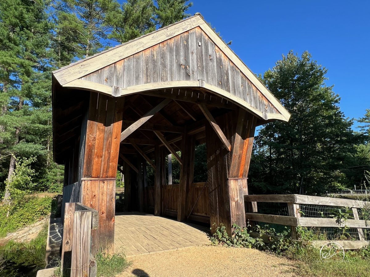 Wason Pond Bridge, Chester, New Hampshire. Photo by Kim Varney Chandler.