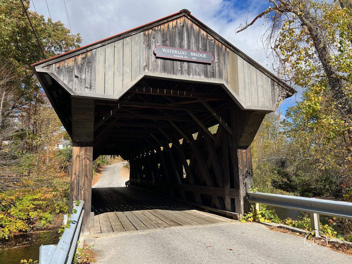 Waterloo Bridge, Warner, New Hampshire. Photo by Kim Varney Chandler.