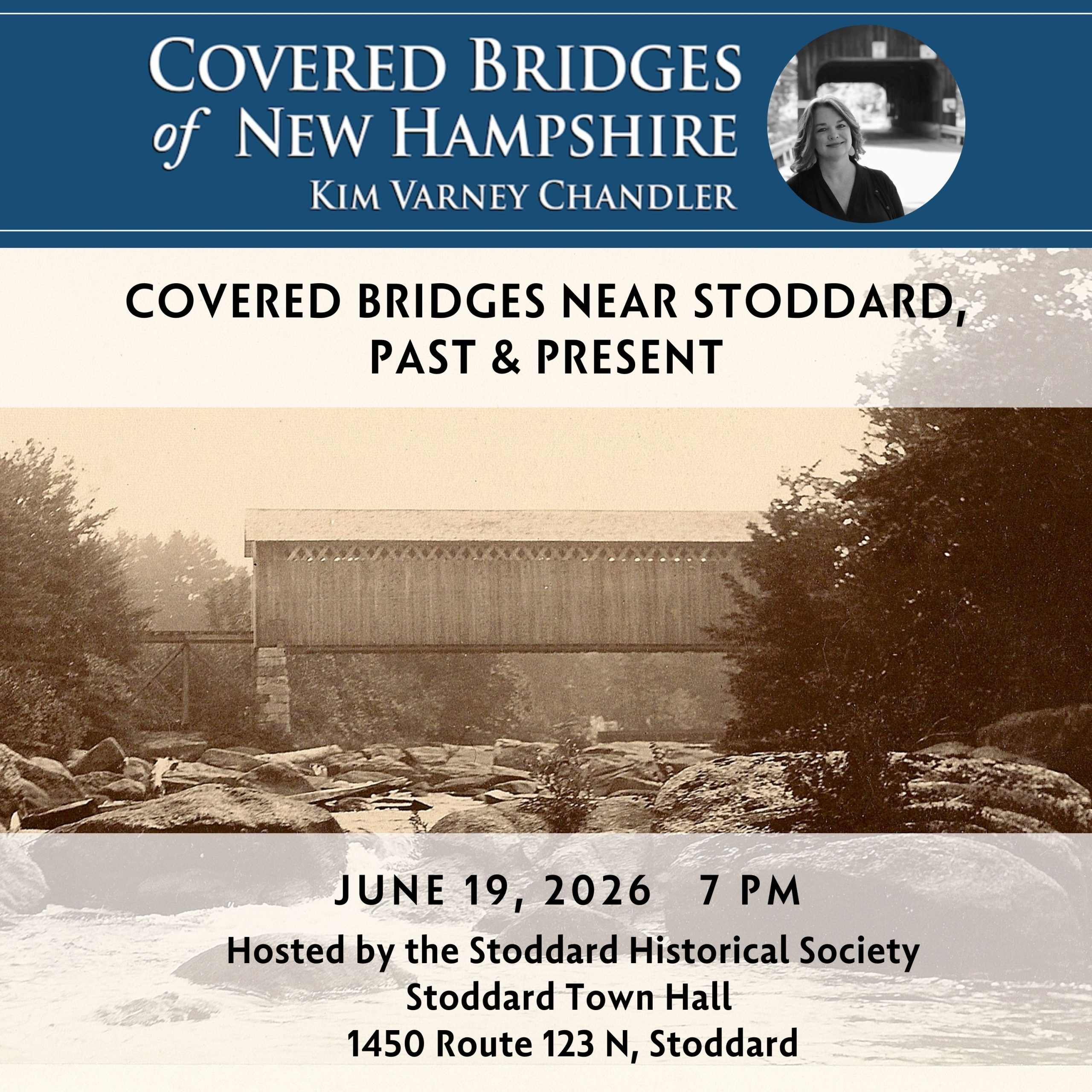 Stoddard Historical Society Program on Covered Bridges of New Hampshire