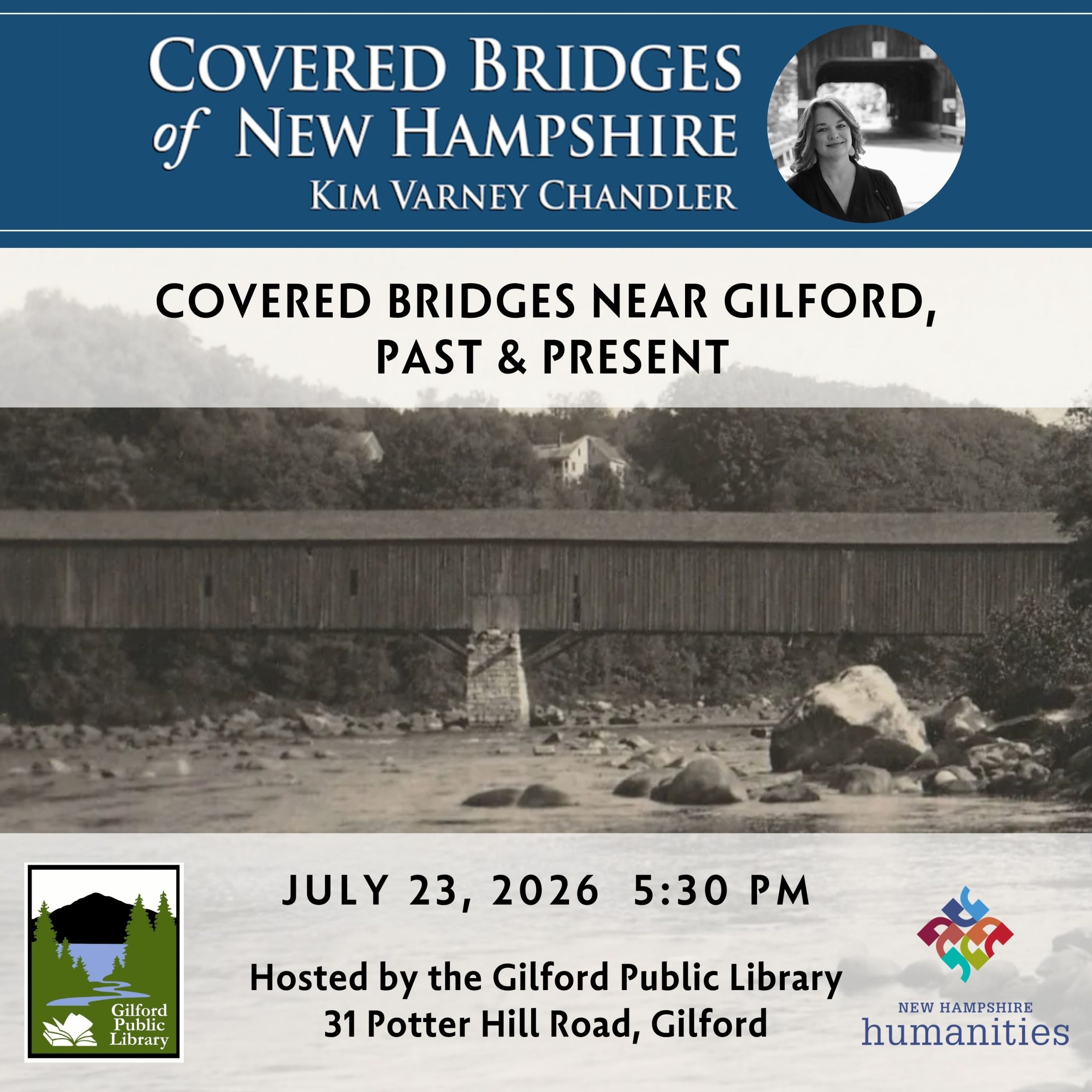 Gilford Library Program on Covered Bridges of New Hampshire