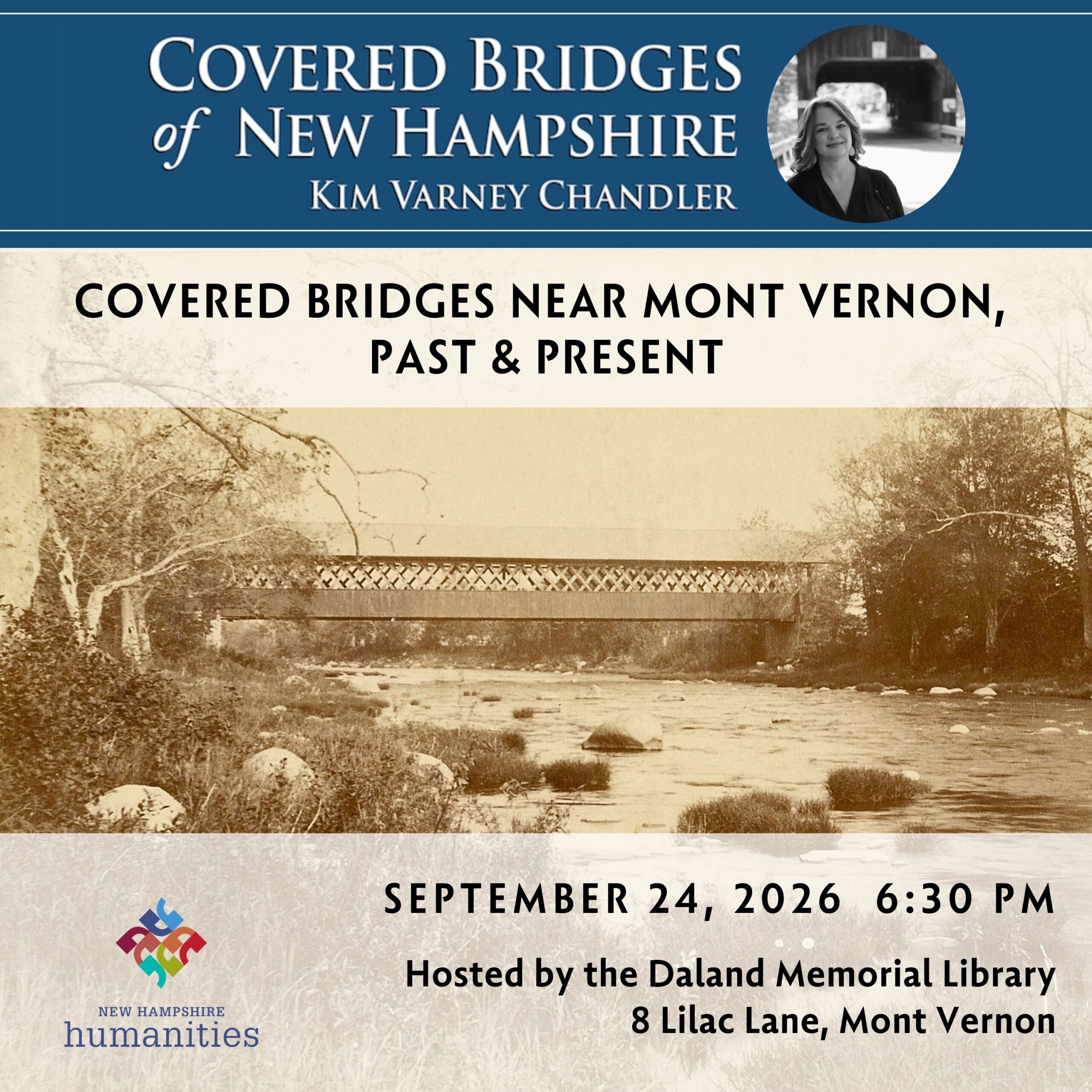 Daland Memorial Library Program on Covered Bridges of New Hampshire