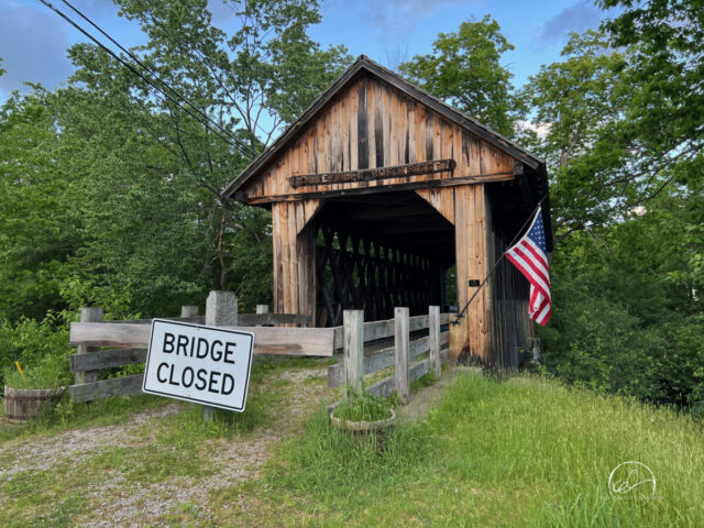 Cilleyville-Bog Covered Bridge, Andover, New Hampshire