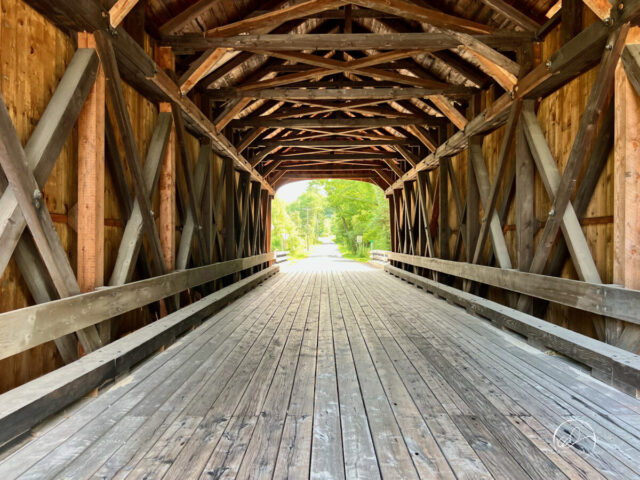 Bement Covered Bridge, Bradford, New Hampshire