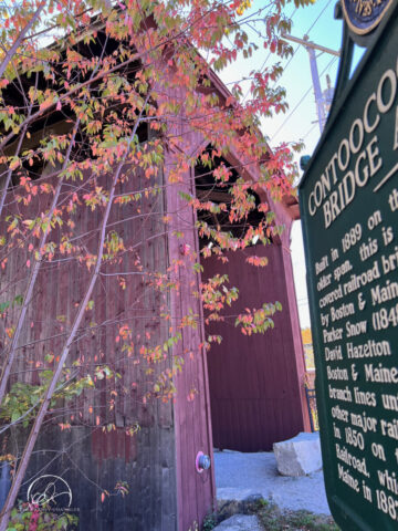 Contoocook Railroad Bridge, Hopkinton, New Hampshire