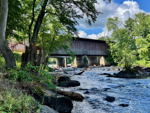 Contoocook Railroad Bridge, Hopkinton, New Hampshire