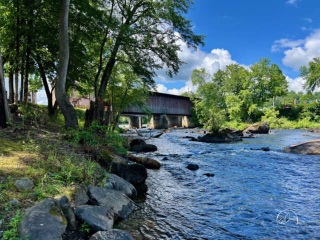 Contoocook Railroad Bridge, Hopkinton, New Hampshire