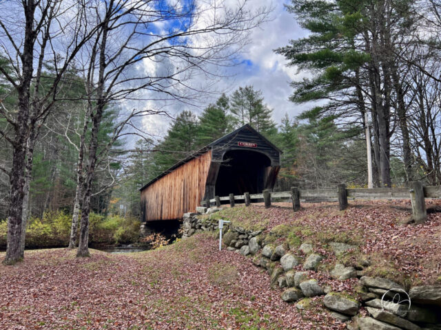 Newport Corbin 2023 OCT Corbin Covered Bridge, Newport, New Hampshire