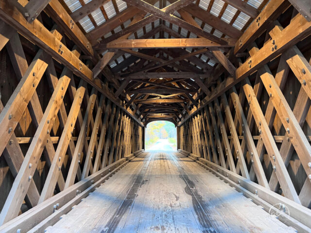 Newport Corbin 2023 OCT Corbin Covered Bridge, Newport, New Hampshire