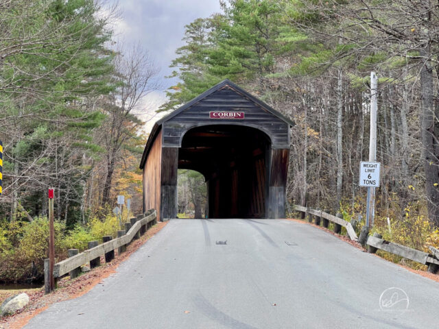 Newport Corbin 2023 OCT Corbin Covered Bridge, Newport, New Hampshire