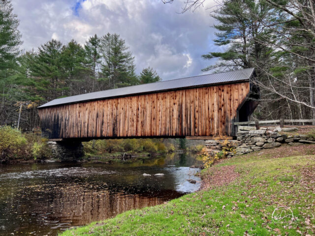 Newport Corbin 2023 OCT Corbin Covered Bridge, Newport, New Hampshire