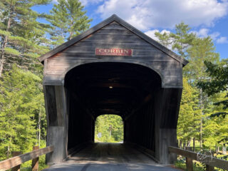 Newport Corbin 2025 AUG Corbin Covered Bridge, Newport, New Hampshire