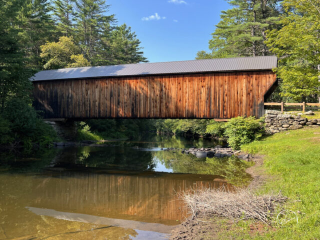 Newport Corbin 2025 AUG Corbin Covered Bridge, Newport, New Hampshire