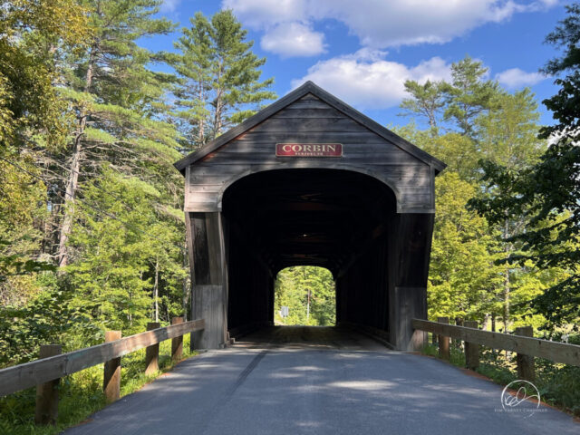 Newport Corbin 2025 AUG Corbin Covered Bridge, Newport, New Hampshire