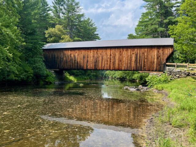Newport Corbin 2026 JUL Corbin Covered Bridge, Newport, New Hampshire