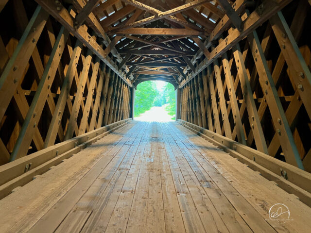 Newport Corbin 2026 JUL Corbin Covered Bridge, Newport, New Hampshire